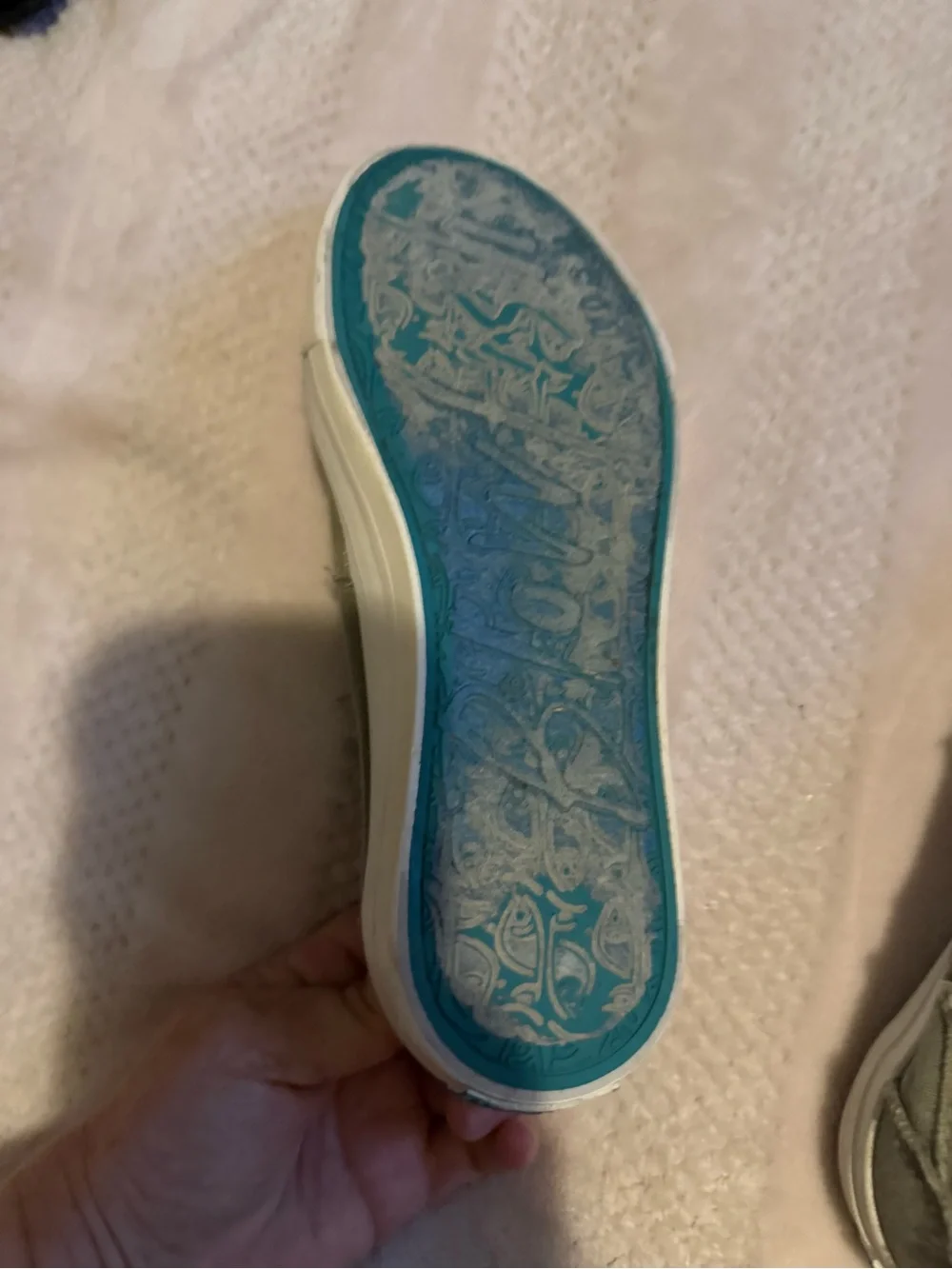 Blowfish Olive Canvas Slip-On Espadrille Sneakers